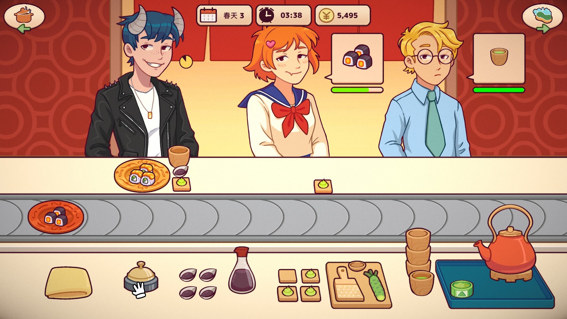 美味回转寿司店模拟器/Ugoku Sushi Bar_1