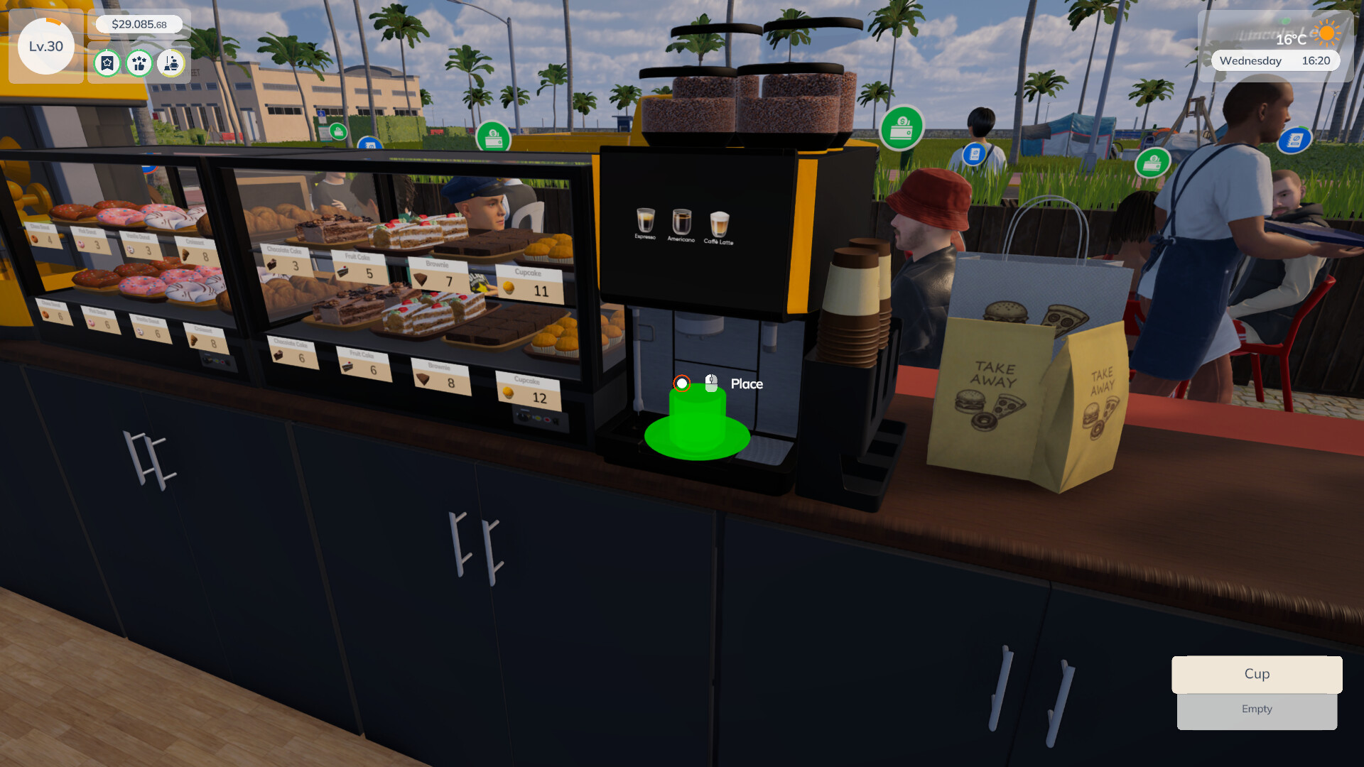 咖啡馆经营模拟/Cafe Business Manager_2