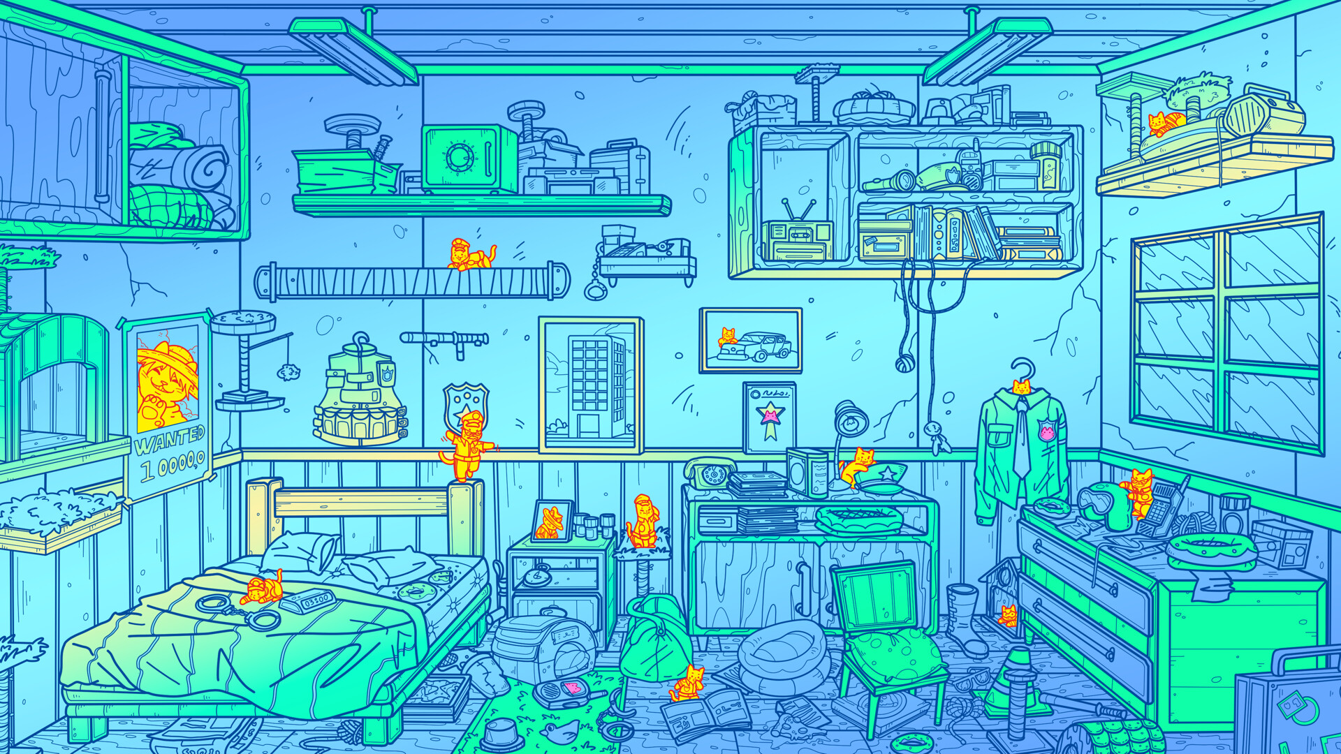 满屋猫咪/Flats Full of Cats_4