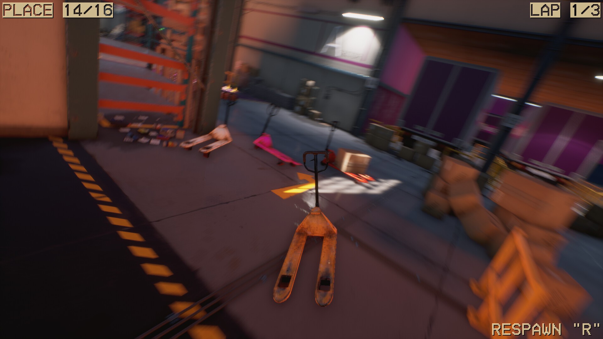 托盘搬运竞速/Pallet Jack Racing_2