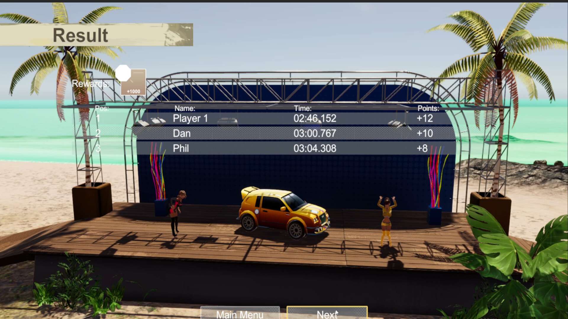 霓虹弯道赛车/Neon Curves Racing_4