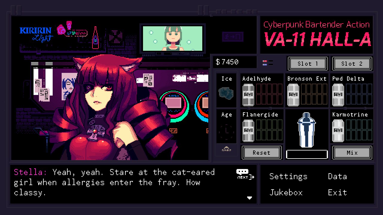 VA-11 HALL-A：赛博朋克酒保行动/VA-11 Hall-A: Cyberpunk Bartender Action_2