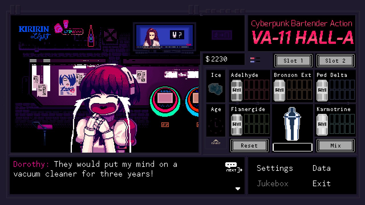 VA-11 HALL-A：赛博朋克酒保行动/VA-11 Hall-A: Cyberpunk Bartender Action_0