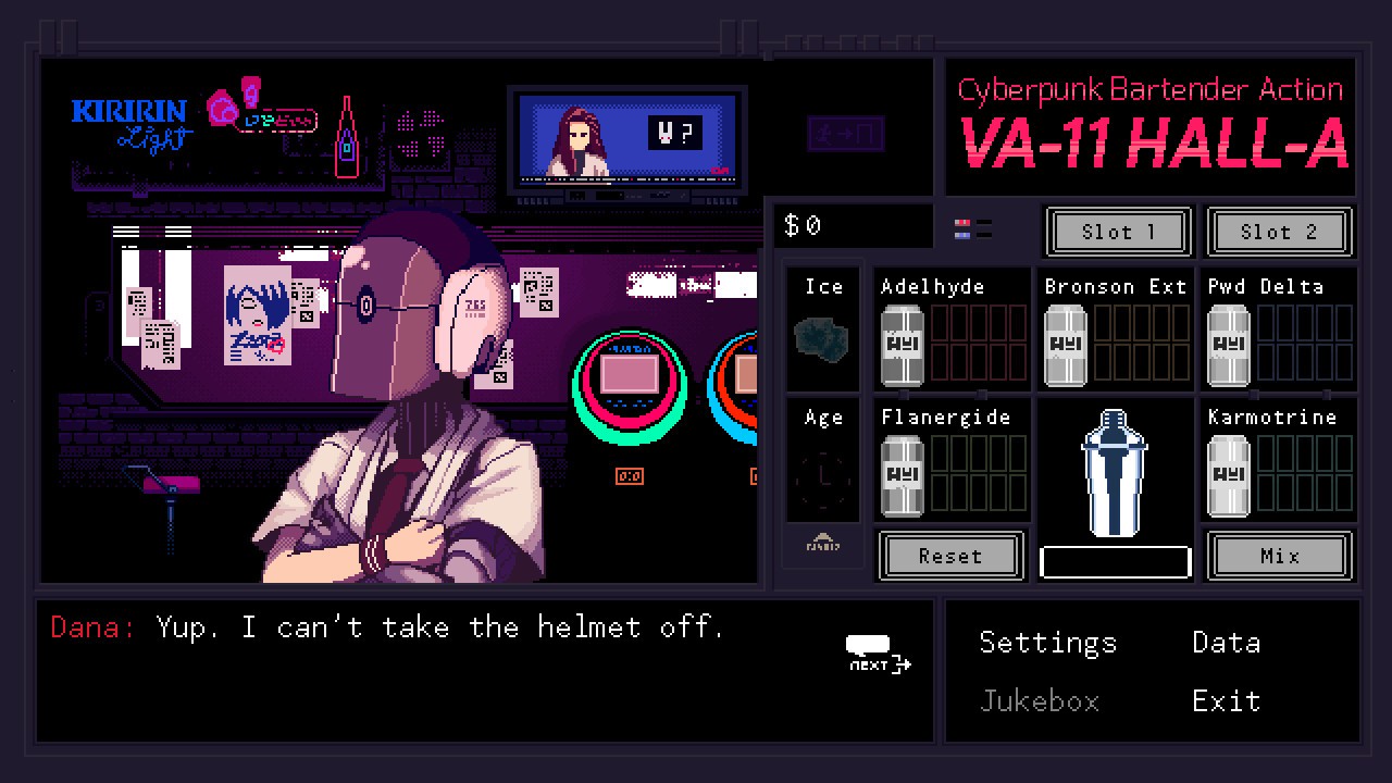 VA-11 HALL-A：赛博朋克酒保行动/VA-11 Hall-A: Cyberpunk Bartender Action_4