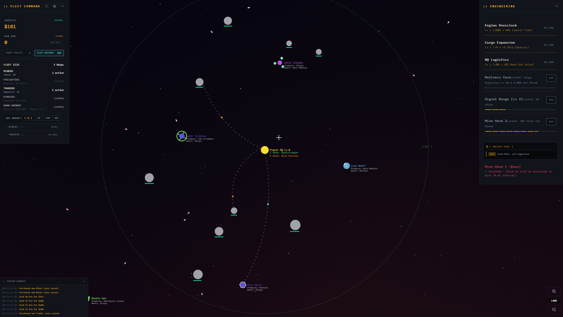 桌面空间:放置舰队/Desk Space: Idle Spacefleet clicker_0