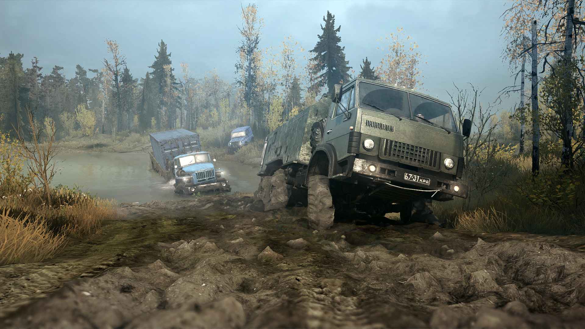 旋转轮胎：泥泞奔驰/Spintires: MudRunner_4
