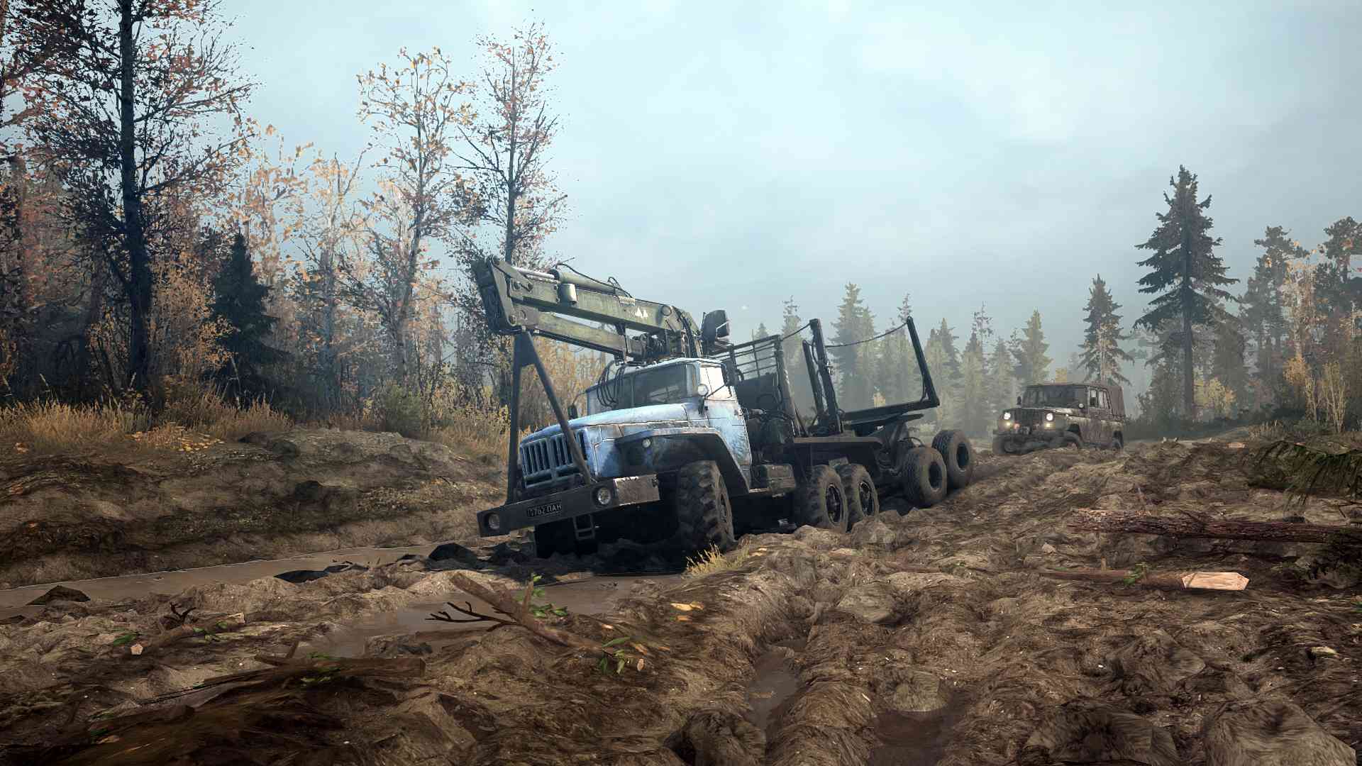 旋转轮胎：泥泞奔驰/Spintires: MudRunner_1