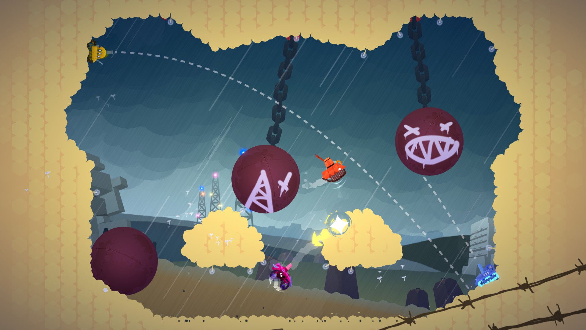 坦克大乱斗/踏浪者/Treadnauts/支持网络联机_1