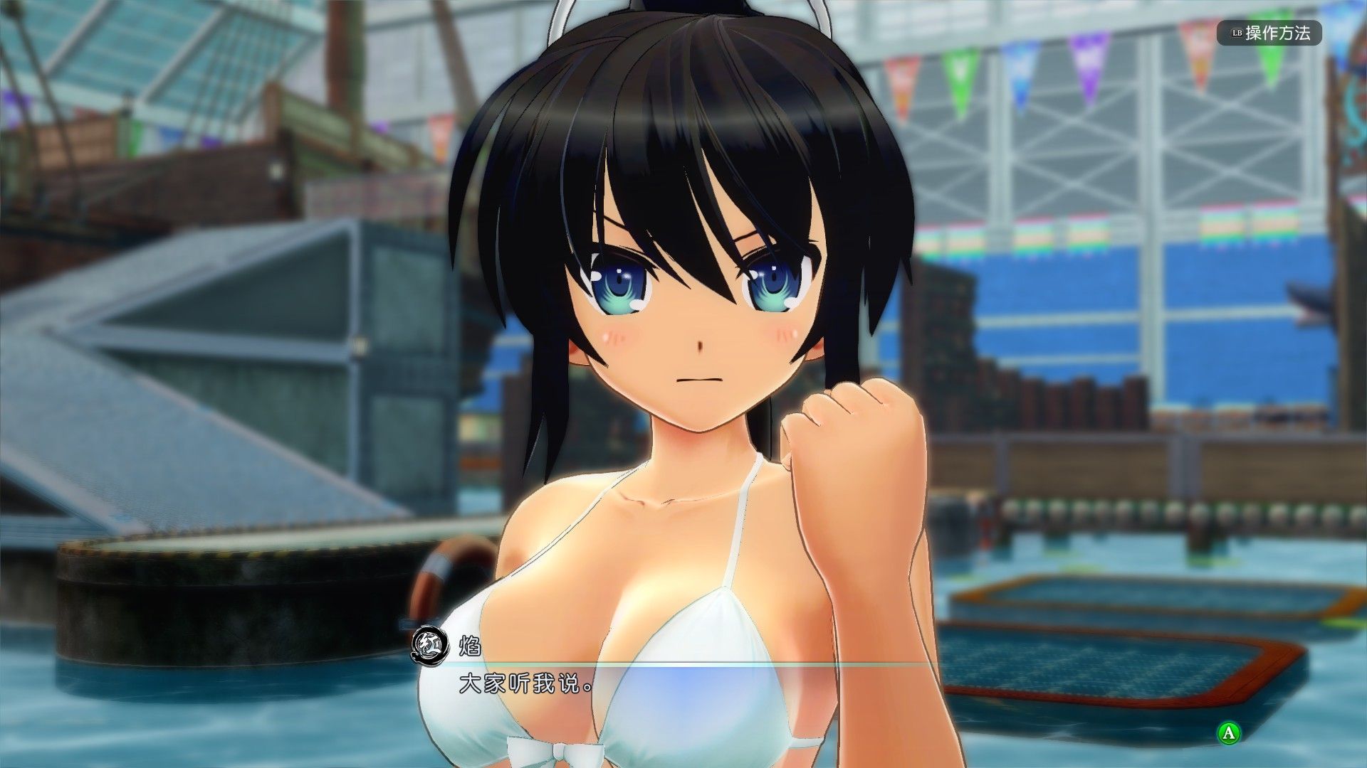 闪乱神乐：沙滩戏水/SENRAN KAGURA Peach Beach Splash_0