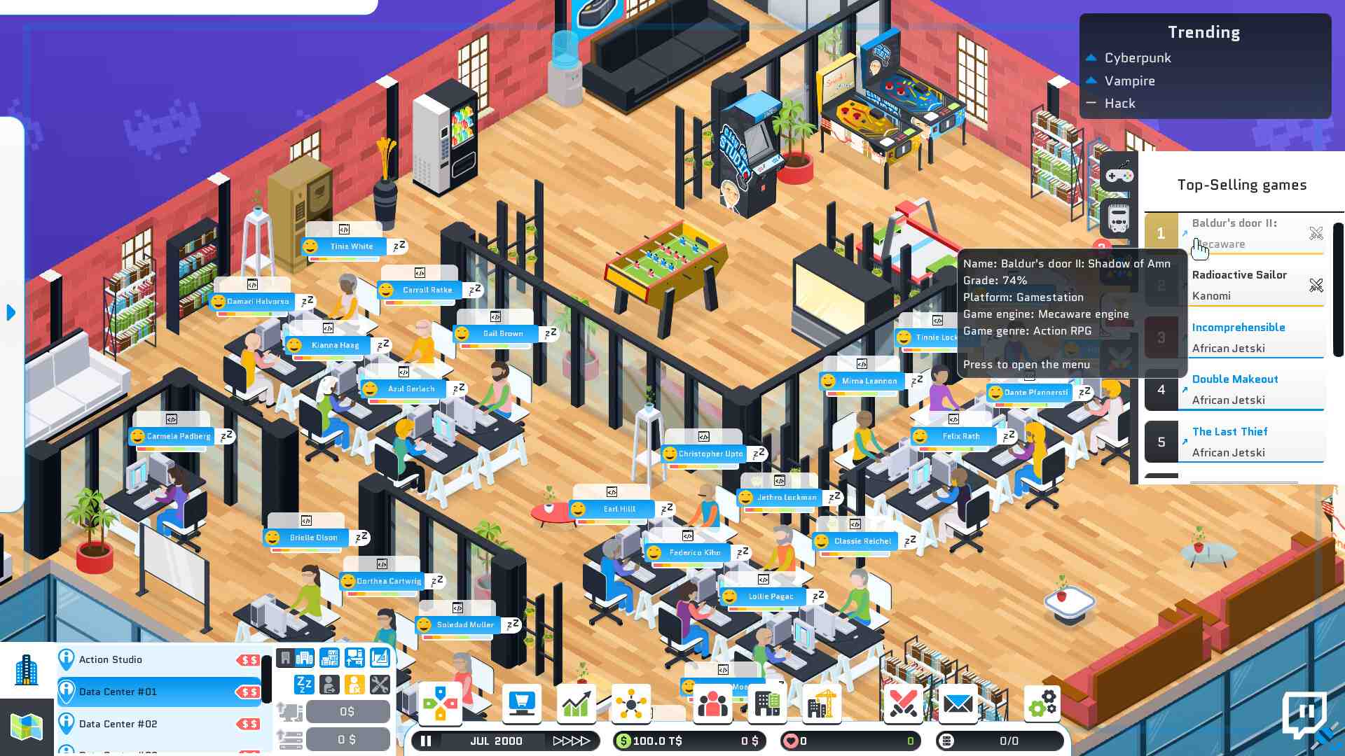 城市游戏工作室/City Game Studio: a tycoon about game dev_1