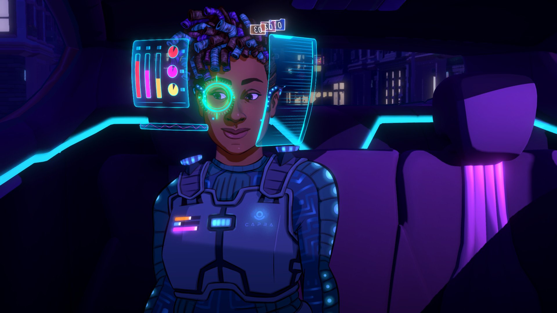 霓虹下的出租车/Neo Cab_5