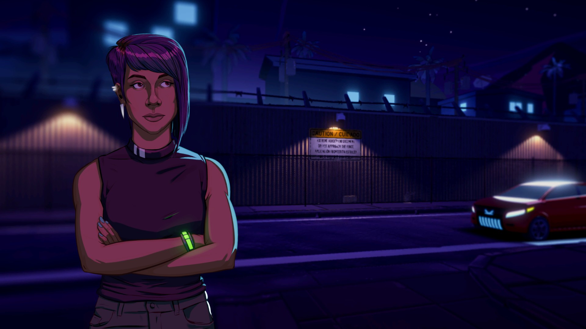 霓虹下的出租车/Neo Cab_2